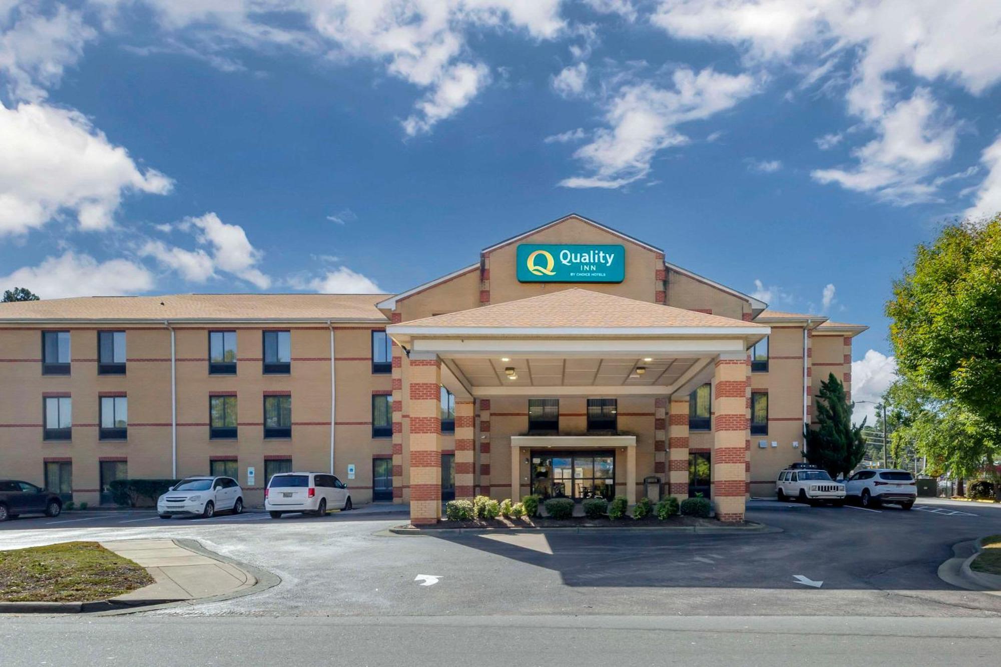Quality Inn Raleigh Downtown Bagian luar foto